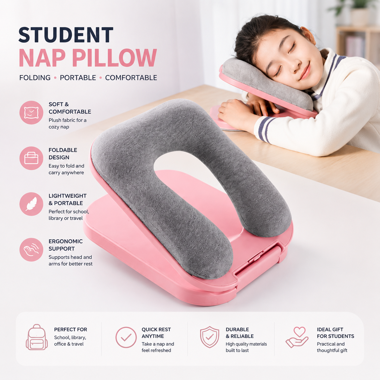 Student Nap Pillow